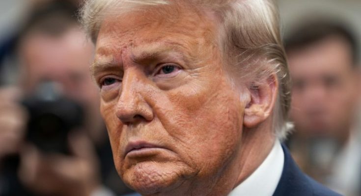 Donald Trump speaks amid Iran conflict tensions