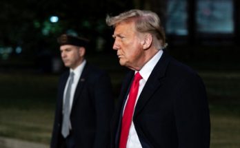 Donald Trump speaks at rally amid polling decline