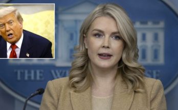 Karoline Leavitt addressing Iran operation criticism
