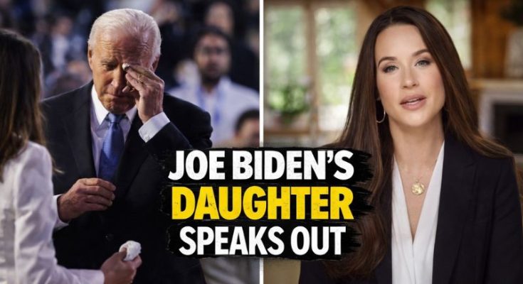 Ashley Biden speaking about childhood and family