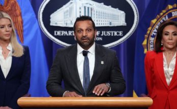 FBI displays seized fentanyl packages 2025