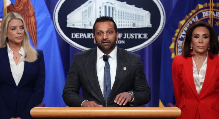 FBI displays seized fentanyl packages 2025