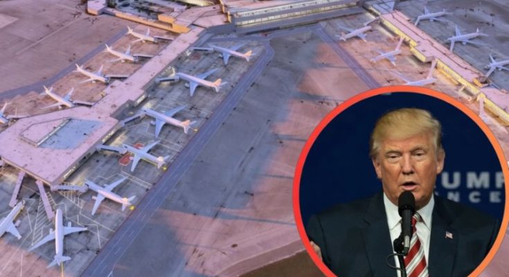 Palm Beach International Airport exterior view