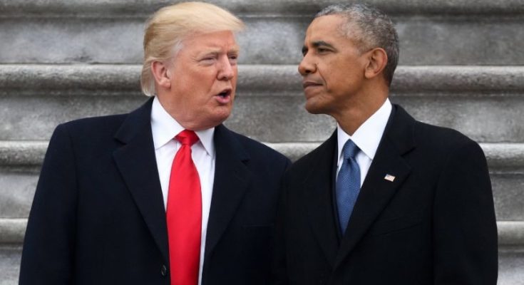 Trump criticizes Obama in live interview