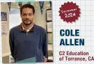 cole Allen at C2 Education Torrance December 2024
