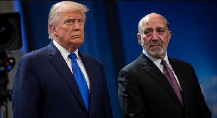 donald Trump split-screen graphic with Mar-a-Lago aerial view and bold text reading THIS