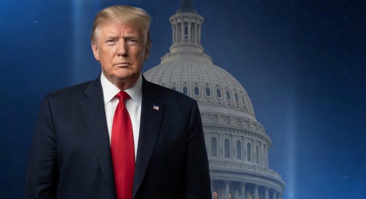 political figure speaking in a news photo