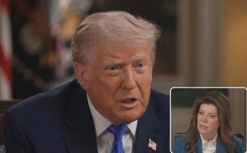 interview with a political leader during a televised discussion