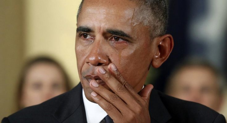emotional moment with a leader speaking at a press conference